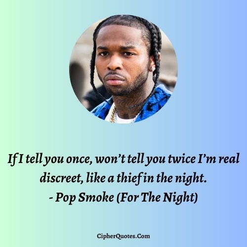 pop smoke quotes from songs